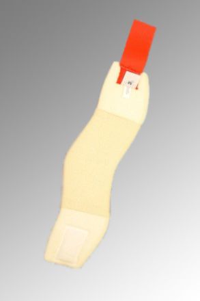 Italsanitaria Collare cervicale SEMIRIGIDO chiusura POSTERIORE a DOPPIA MAGLIA